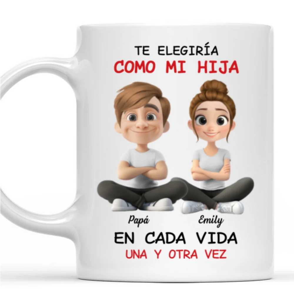 Always Choose You 2 - Personalized Custom Coffee Mug - Image 7