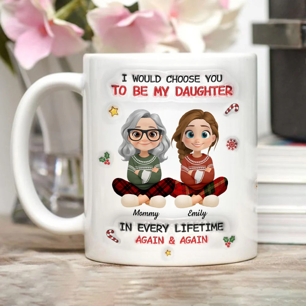 Always Choose You - Personalized Custom 3D Inflated Effect Mug - Image 2
