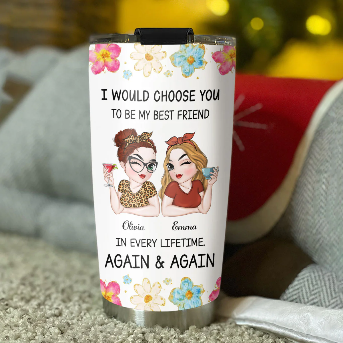 Always Choose You - Personalized Custom Tumbler - Image 3