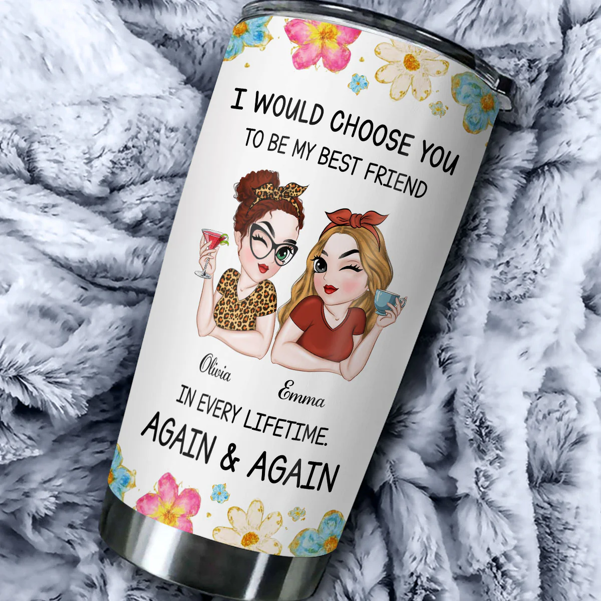 Always Choose You - Personalized Custom Tumbler - Image 5