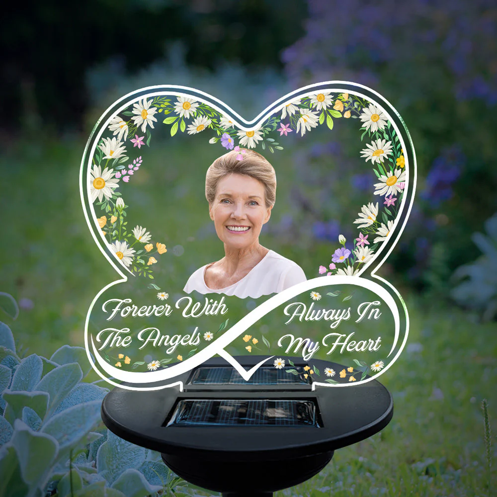 Always In My Heart - Personalized Custom Solar Light - Image 3