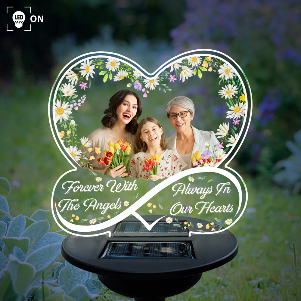Always In My Heart - Personalized Custom Solar Light - Image 4