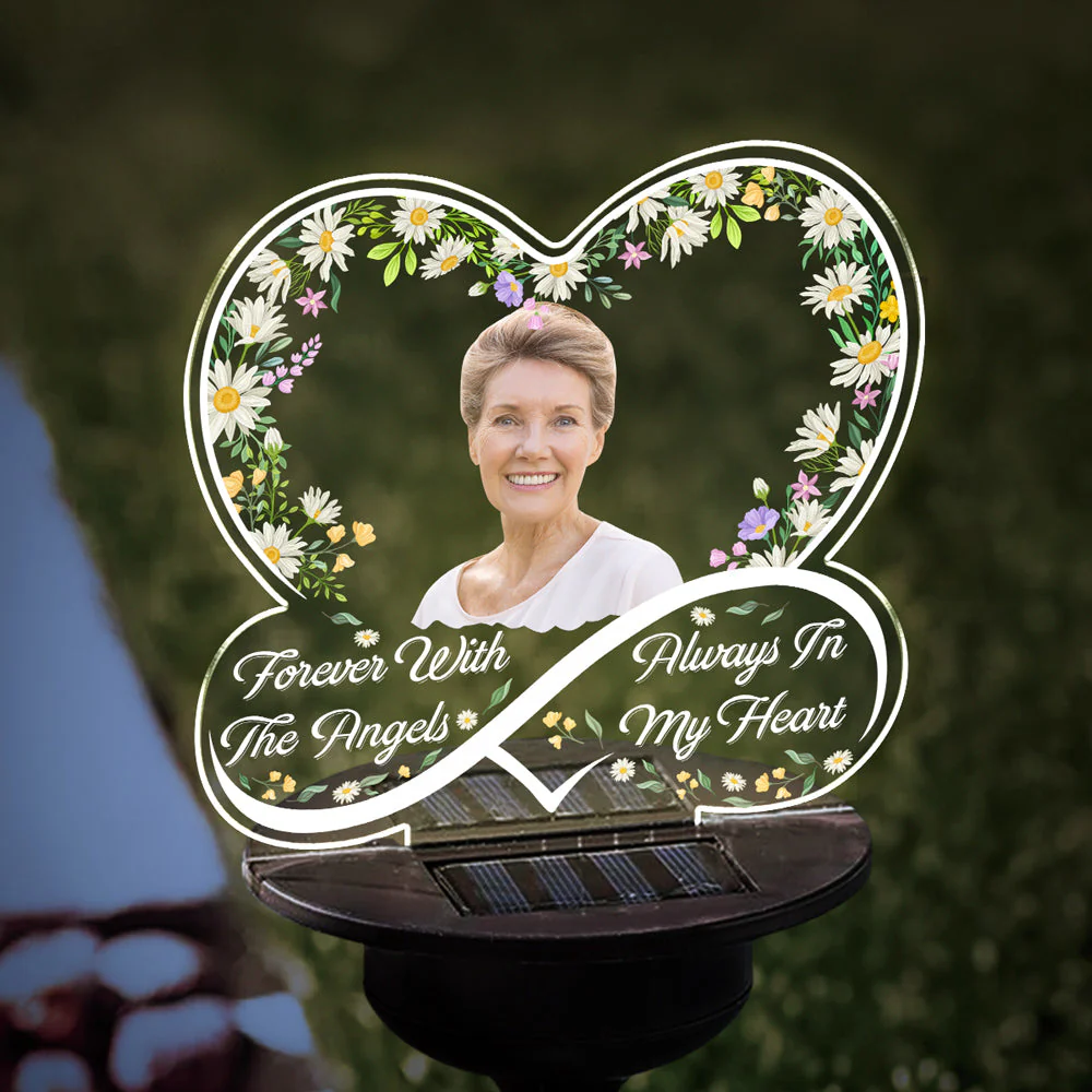 Always In My Heart - Personalized Custom Solar Light - Image 8