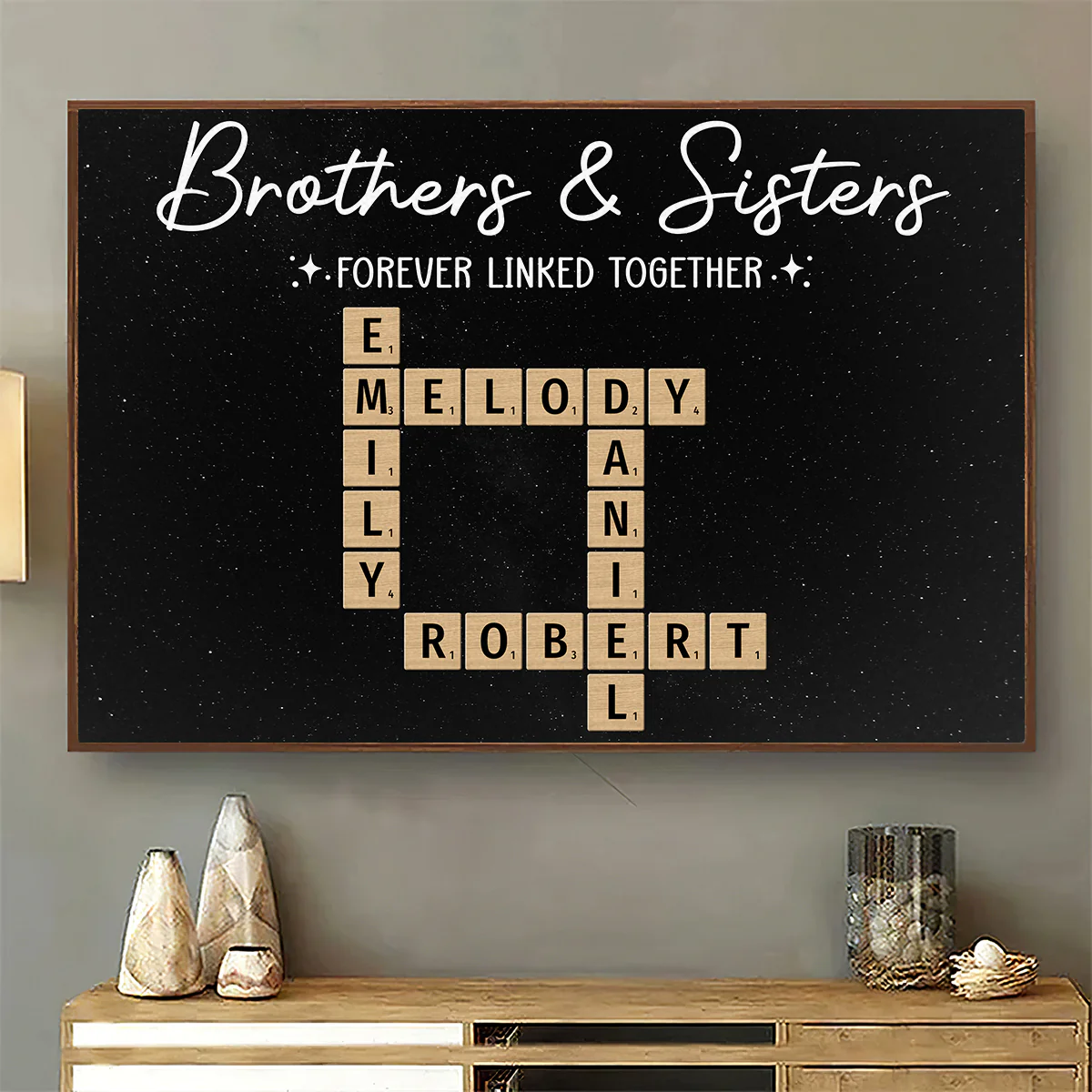 Always Linked Forever Together - Personalized Custom Poster