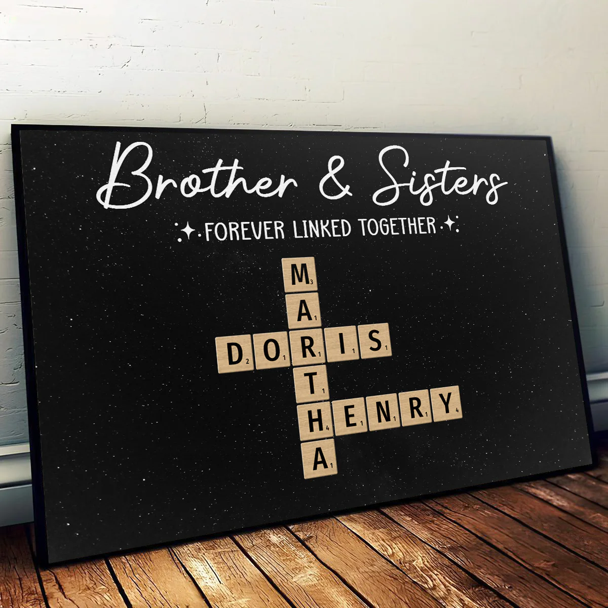 Always Linked Forever Together - Personalized Custom Poster - Image 3