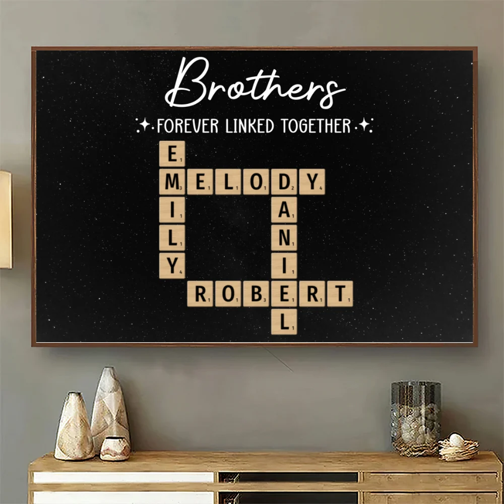 Always Linked Forever Together - Personalized Custom Poster - Image 6
