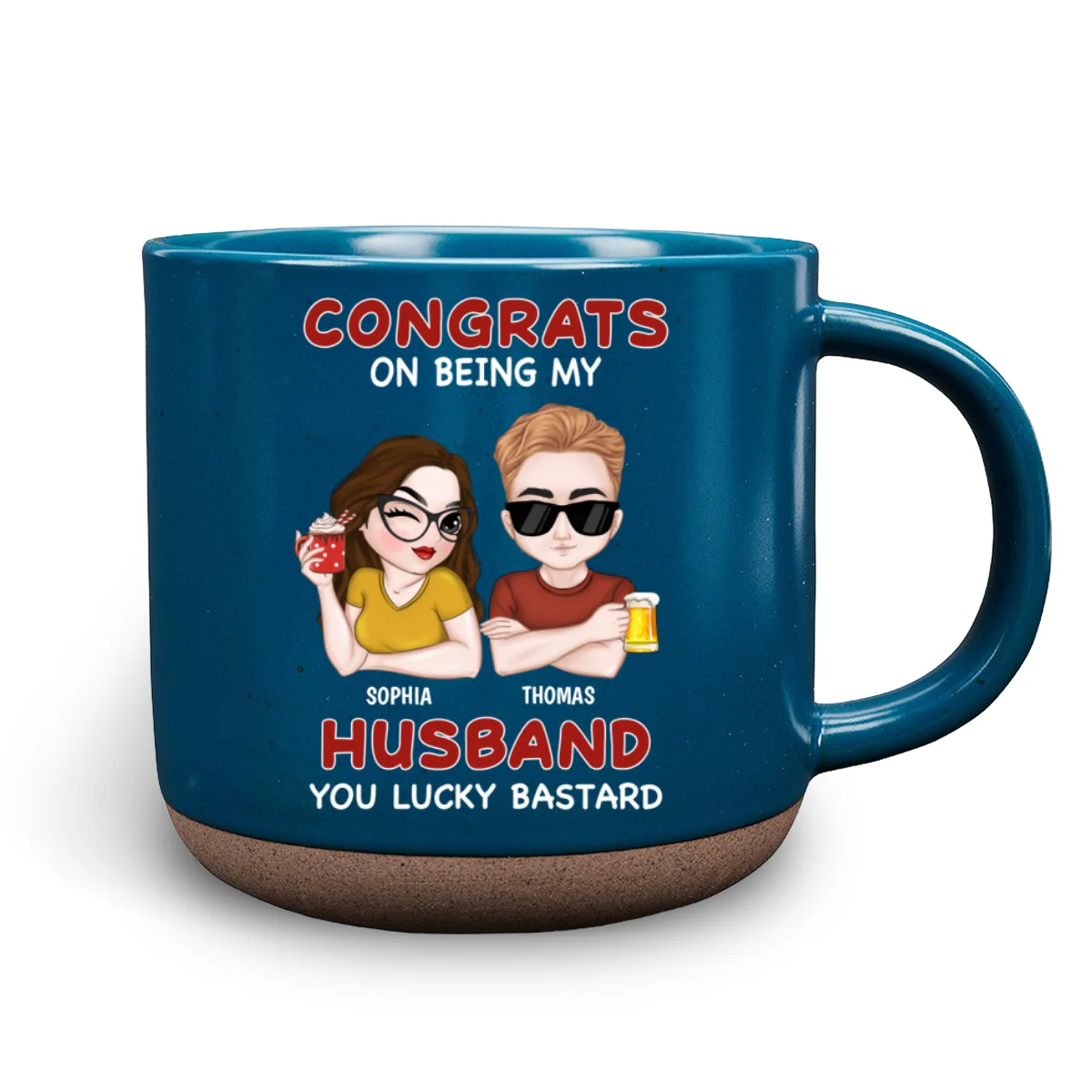Always Love You - Personalized Custom Pottery Mug - Image 6