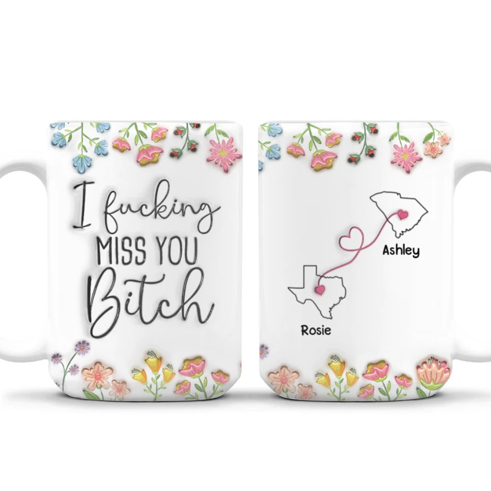 Always Miss You - Personalized Custom 3D Inflated Effect Mug - Image 10