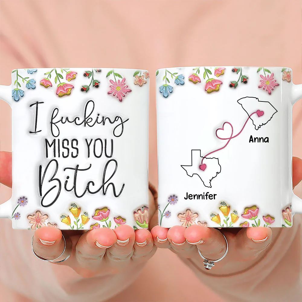 Always Miss You - Personalized Custom 3D Inflated Effect Mug - Image 3