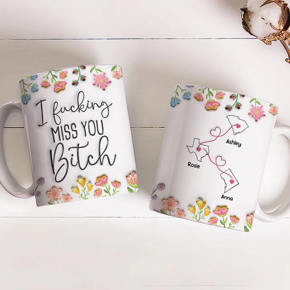 Always Miss You - Personalized Custom 3D Inflated Effect Mug - Image 4