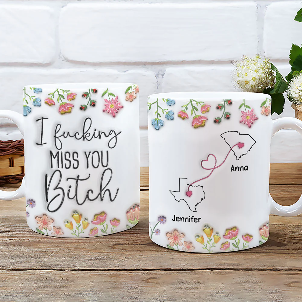 Always Miss You - Personalized Custom 3D Inflated Effect Mug - Image 5