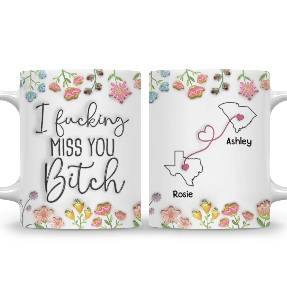 Always Miss You - Personalized Custom 3D Inflated Effect Mug - Image 6