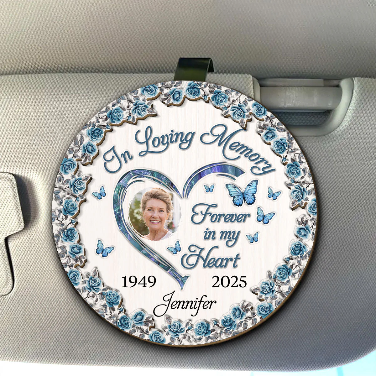 Always Miss You - Personalized Custom Car Visor Clip