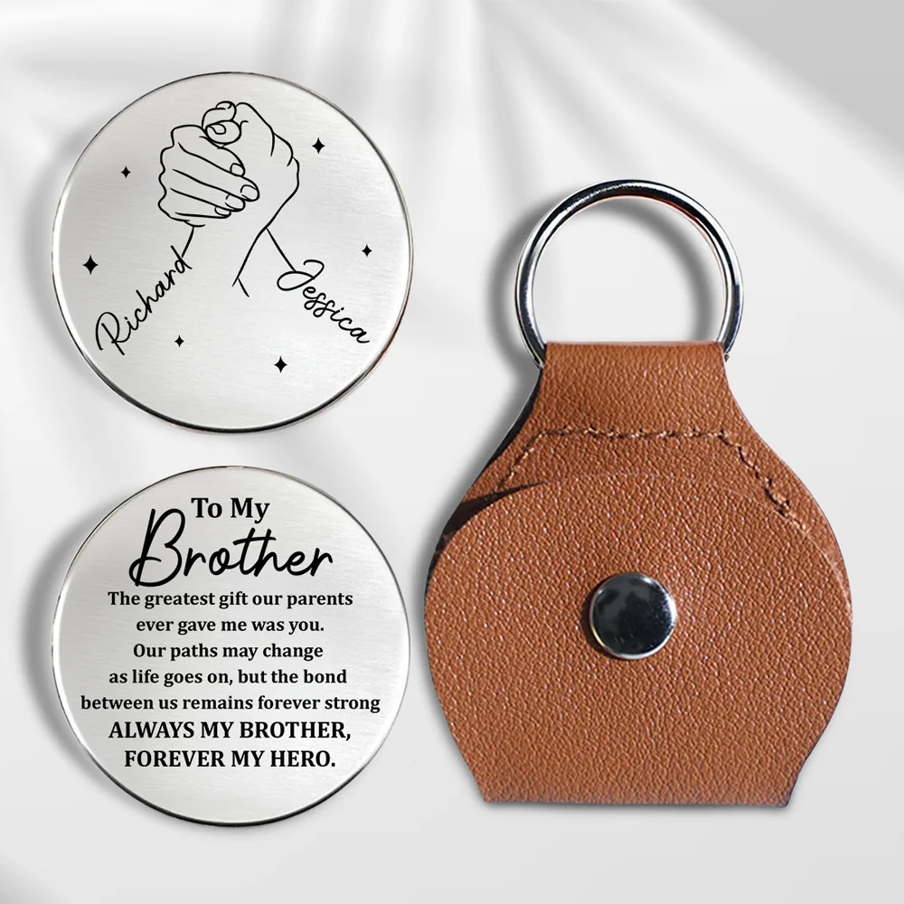 Always My Brother - Personalized Custom Pocket Hug
