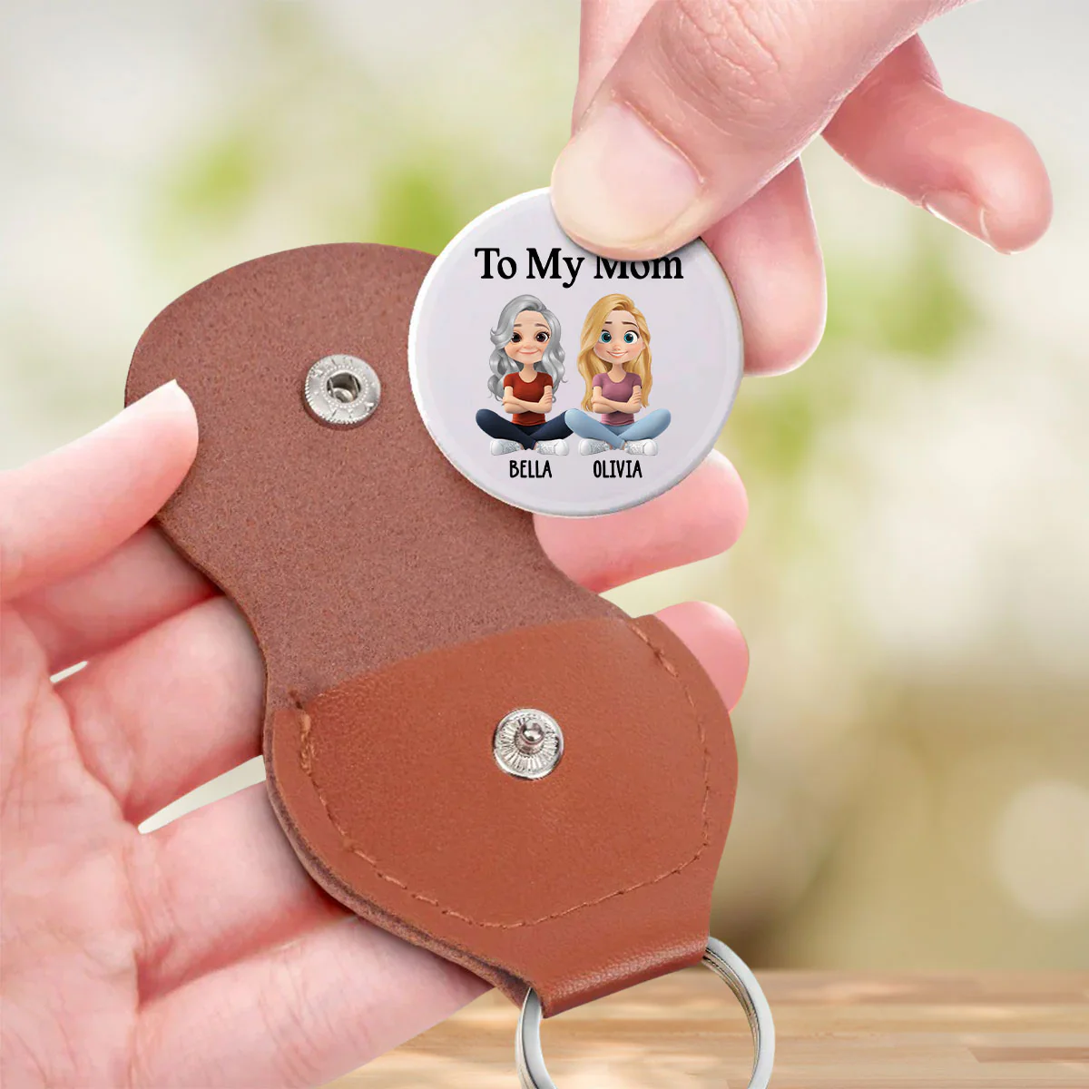 Always Need You Mom - Personalized Custom Pocket Hug - Image 4