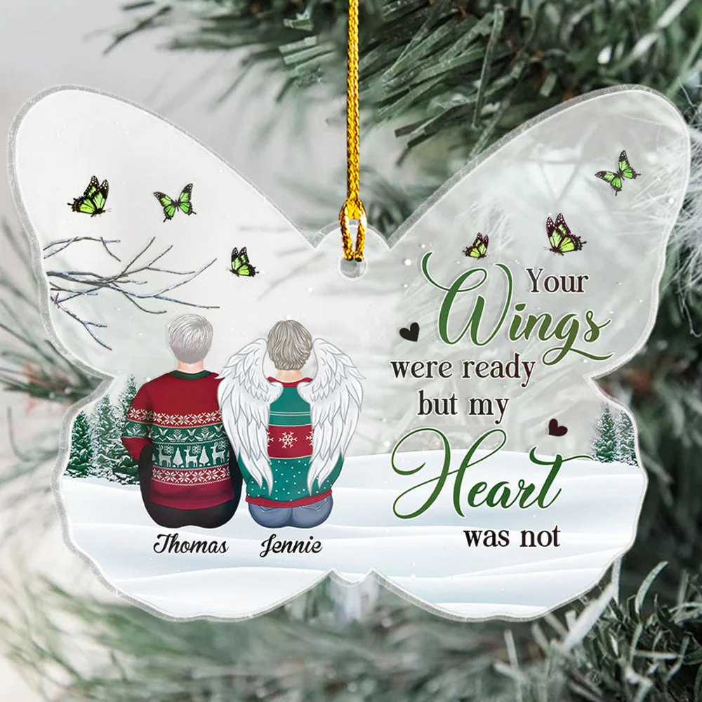 Always On My Mind - Personalized Custom Acrylic Ornament - Image 2