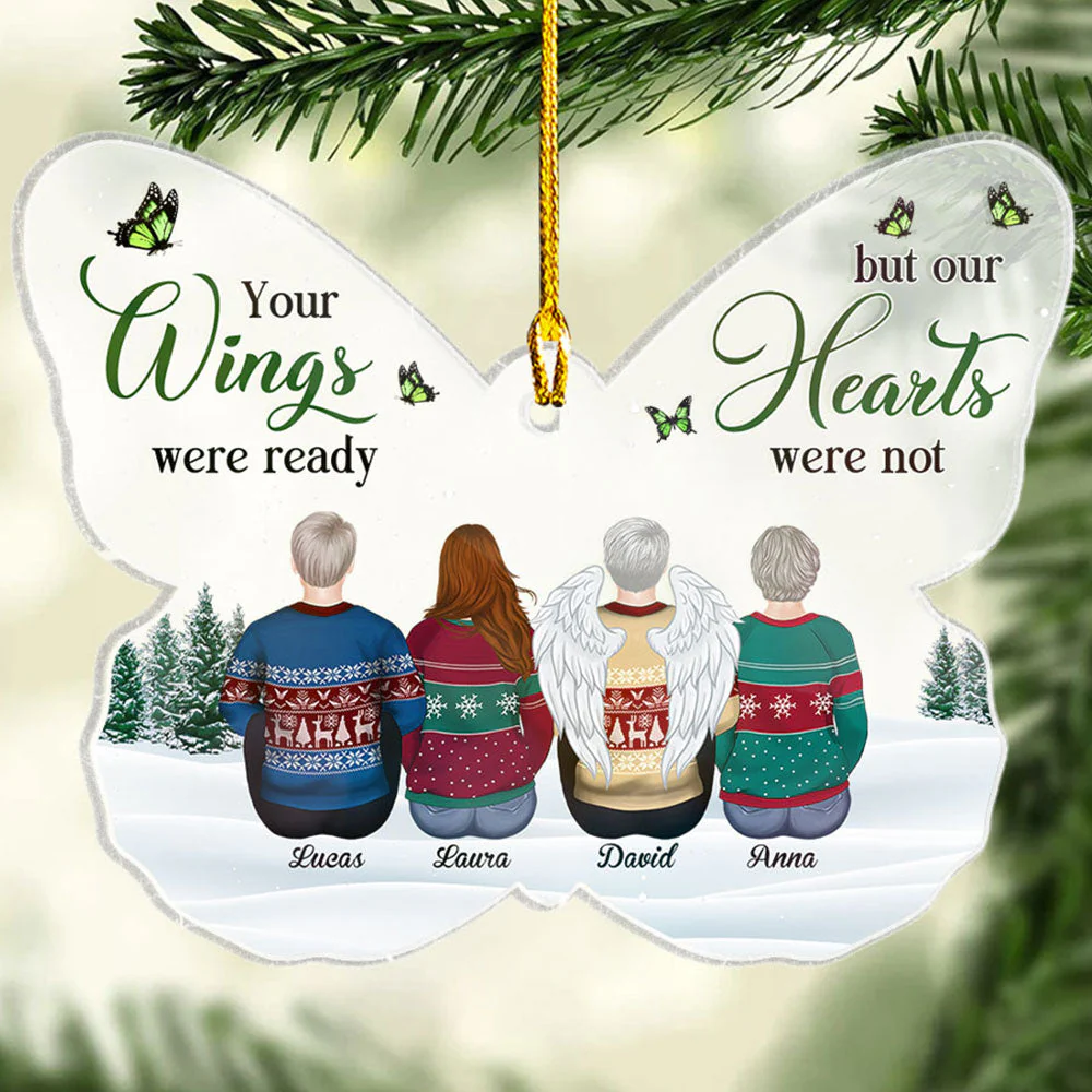 Always On My Mind - Personalized Custom Acrylic Ornament - Image 3
