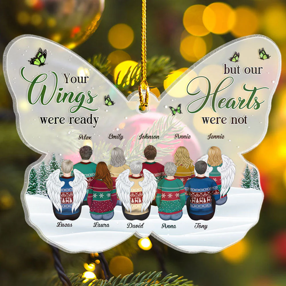 Always On My Mind - Personalized Custom Acrylic Ornament - Image 5