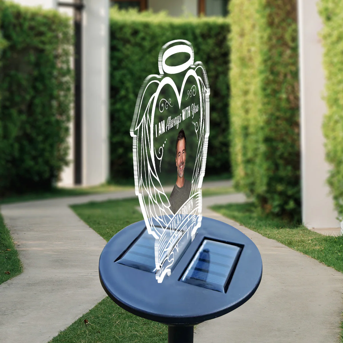 Always On Our Minds - Personalized Custom Solar Light - Image 5