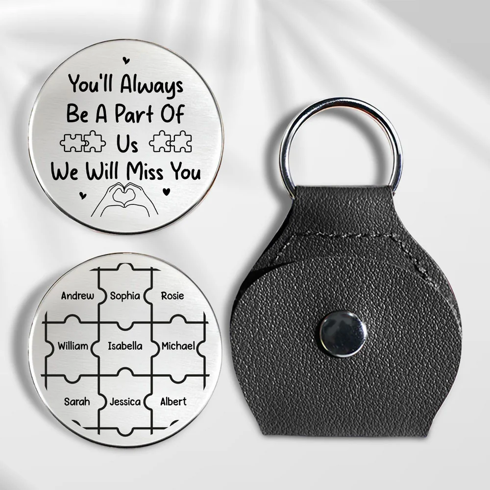 Always Part Of Us - Personalized Custom Pocket Hug - Image 6