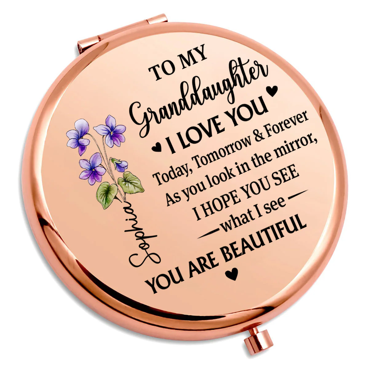 Always Remember How Special You Are - Personalized Custom Compact Mirror - Image 3