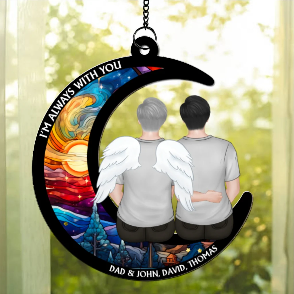 Always With You - Personalized Custom Suncatcher - Image 6