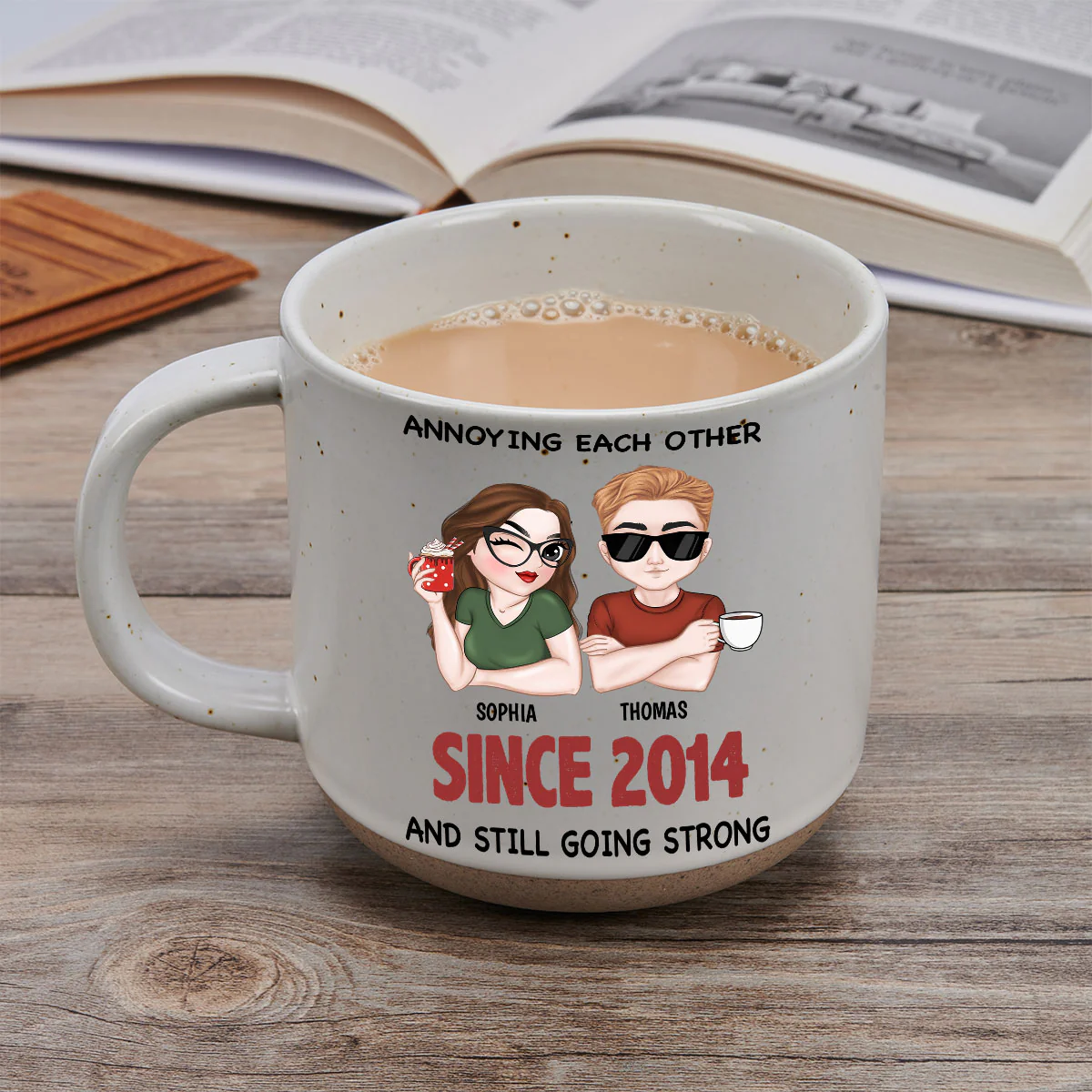 Always You - Personalized Custom Pottery Mug - Image 2