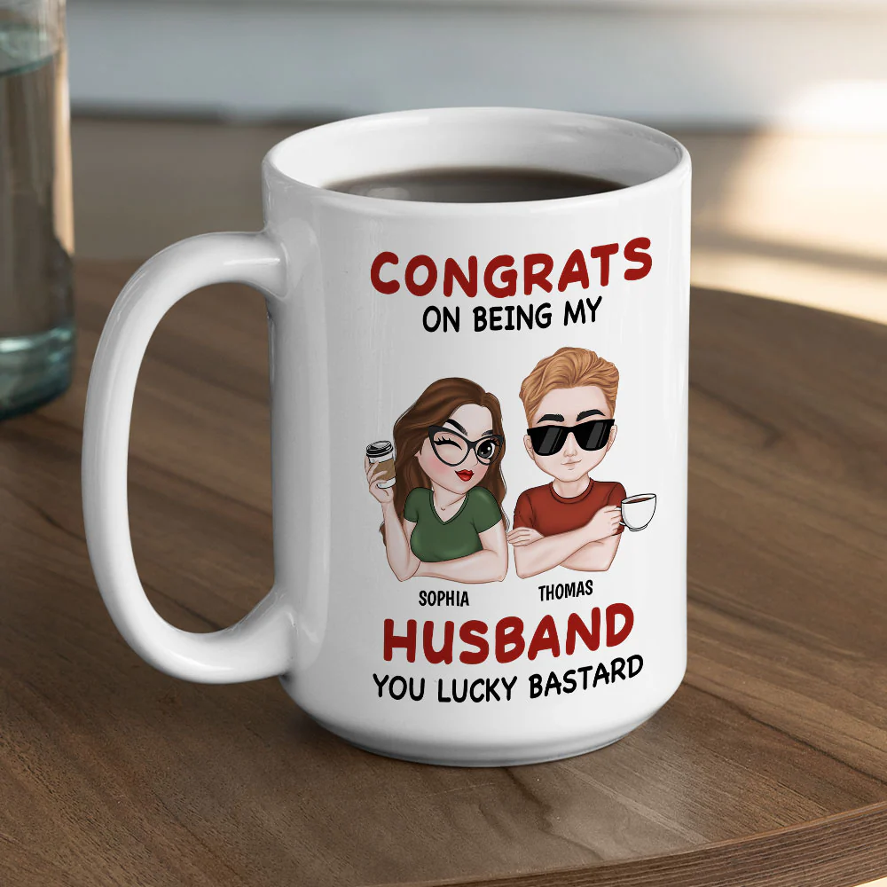 Always You Version 2 - Personalized Custom Coffee Mug - Image 4