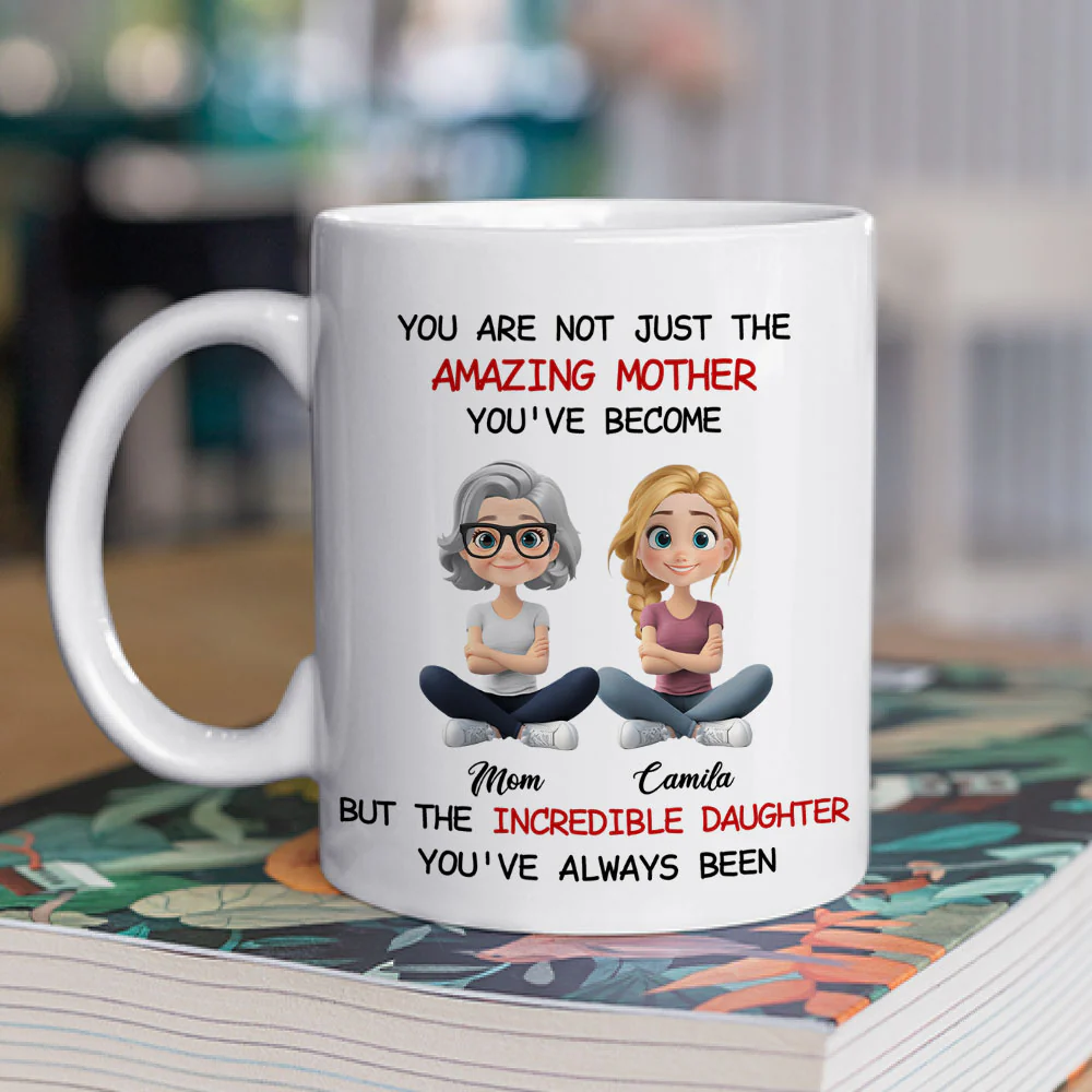 Amazing Mother - Personalized Custom Coffee Mug - Image 2