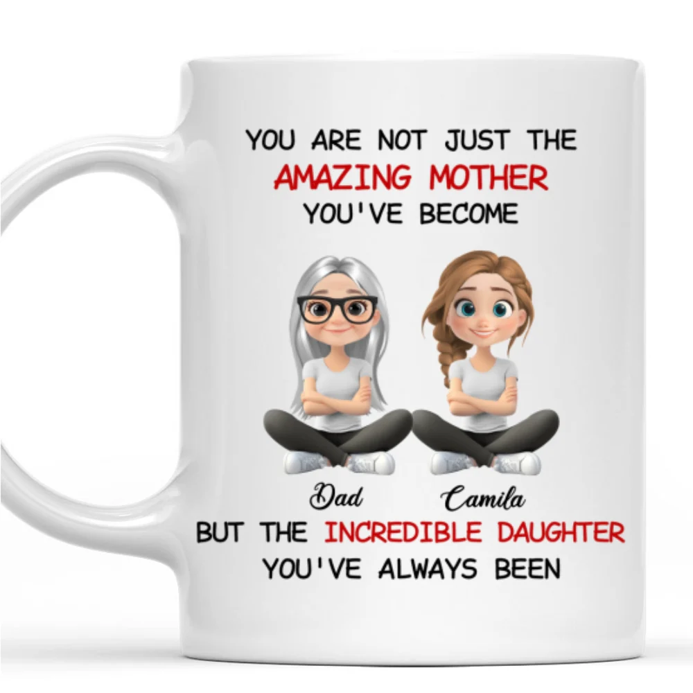 Amazing Mother - Personalized Custom Coffee Mug - Image 6