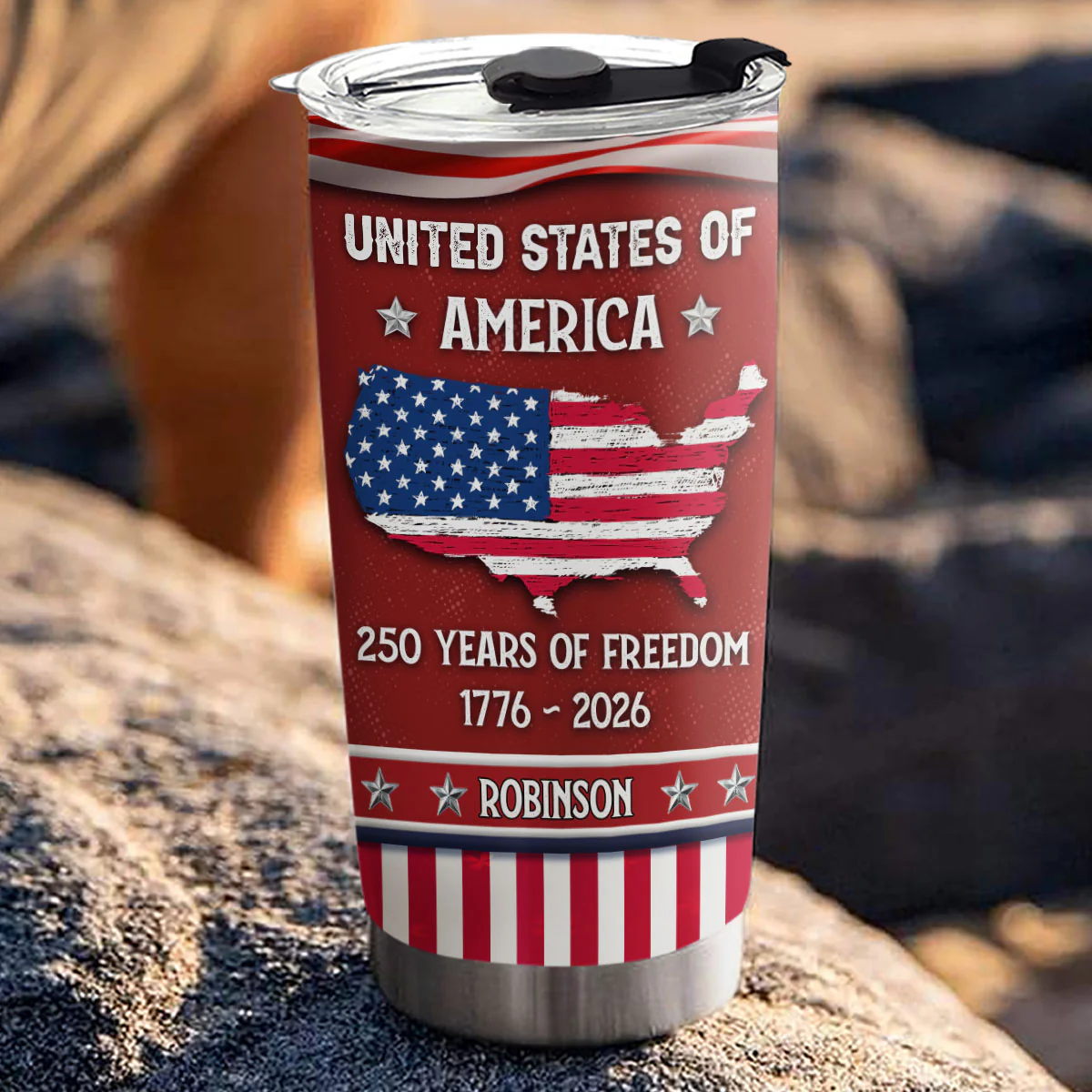 America 250 Legacy - Personalized Custom Tumbler - Image 3