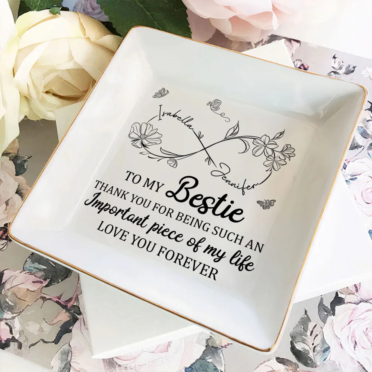 An Important Piece - Personalized Custom Jewelry Dish - Image 4