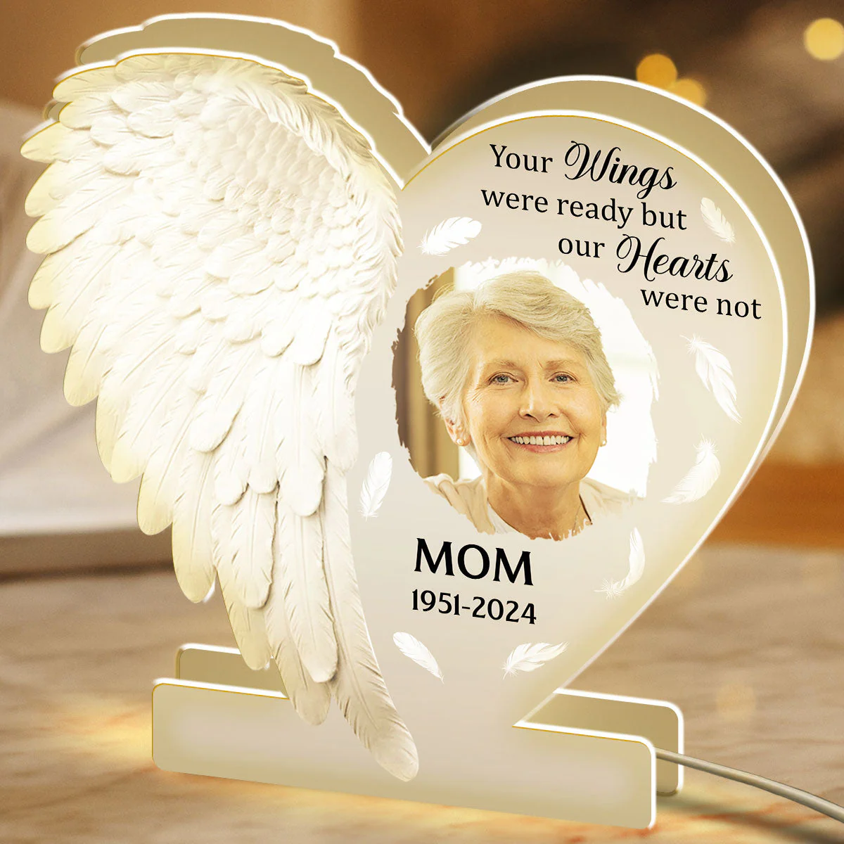 Angel In Heaven - Personalized Custom Light Box - Image 3