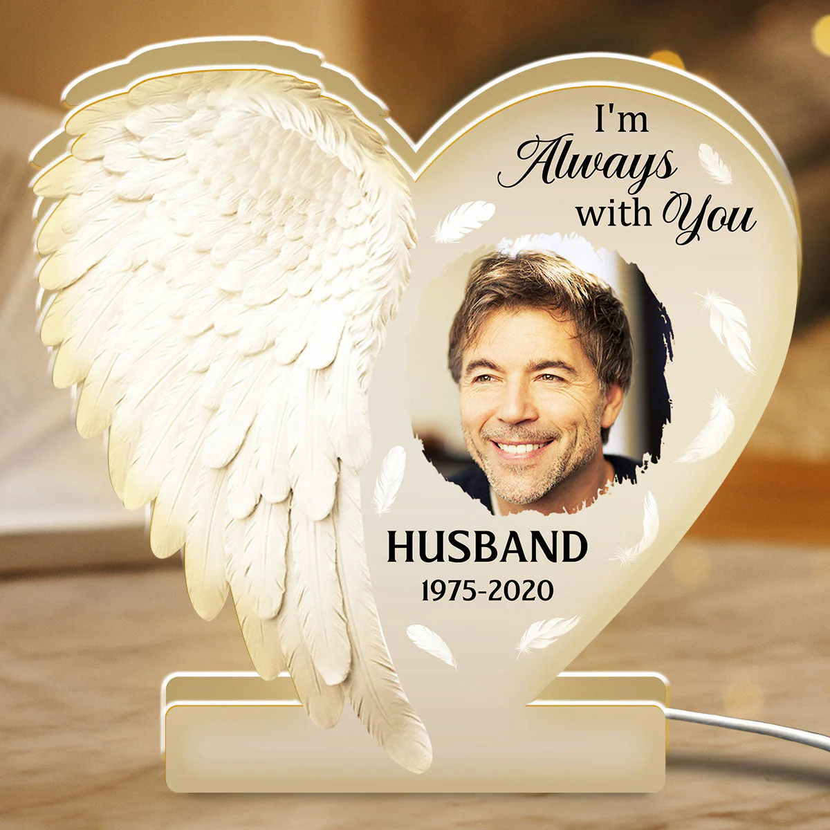 Angel In Heaven - Personalized Custom Light Box - Image 4