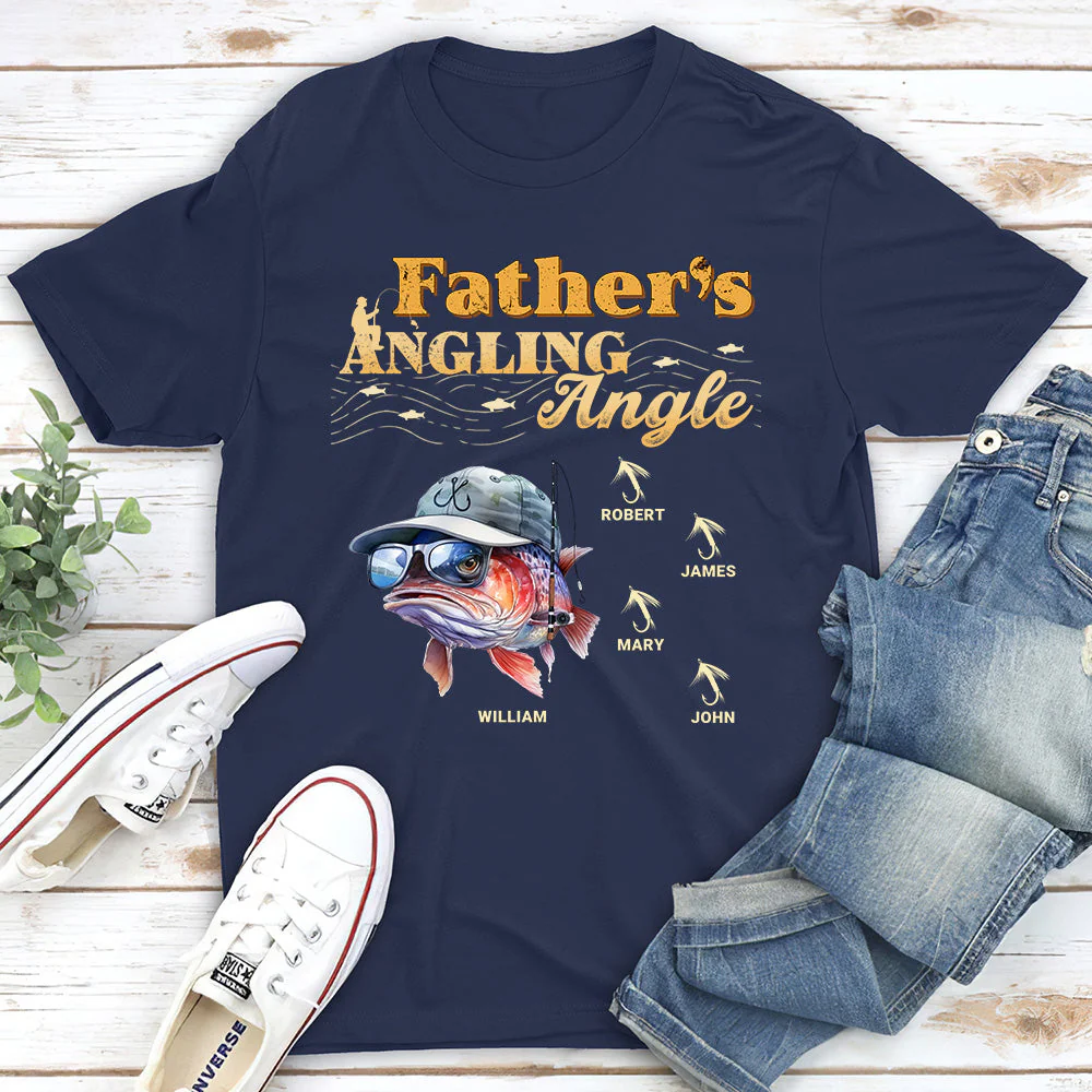 Angling Angle - Personalized Custom Shirt - Image 2