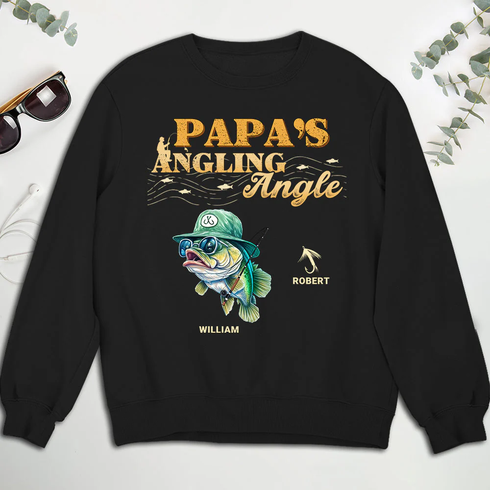 Angling Angle - Personalized Custom Shirt - Image 4
