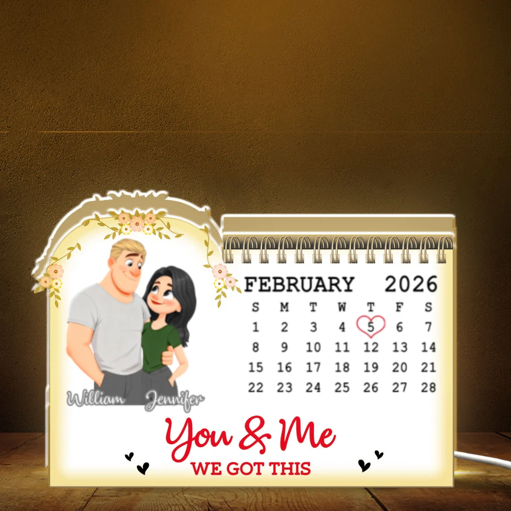 Anniversary Date - Personalized Custom Light Box - Image 6