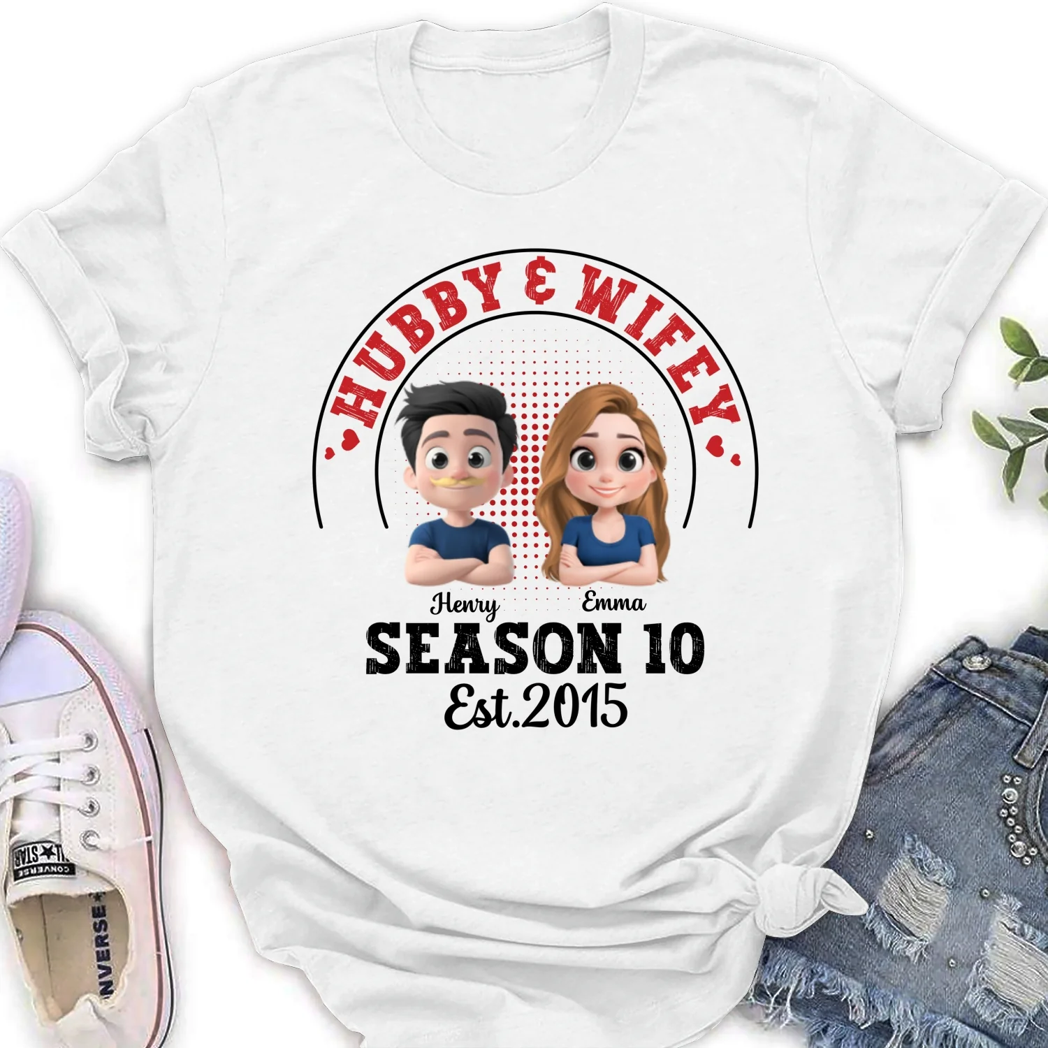 Anniversary Together - Personalized Custom Shirt - Image 18