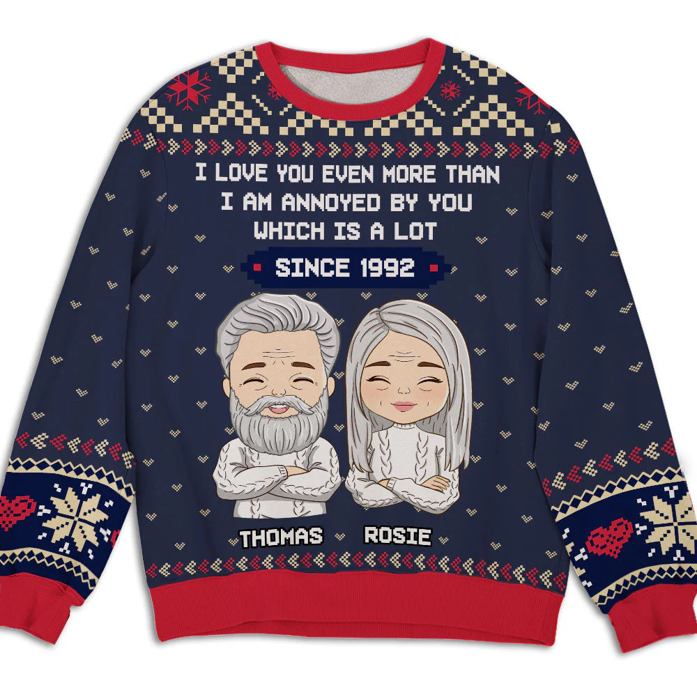Annoy A Lot - Personalized Custom All-Over-Print Sweatshirt