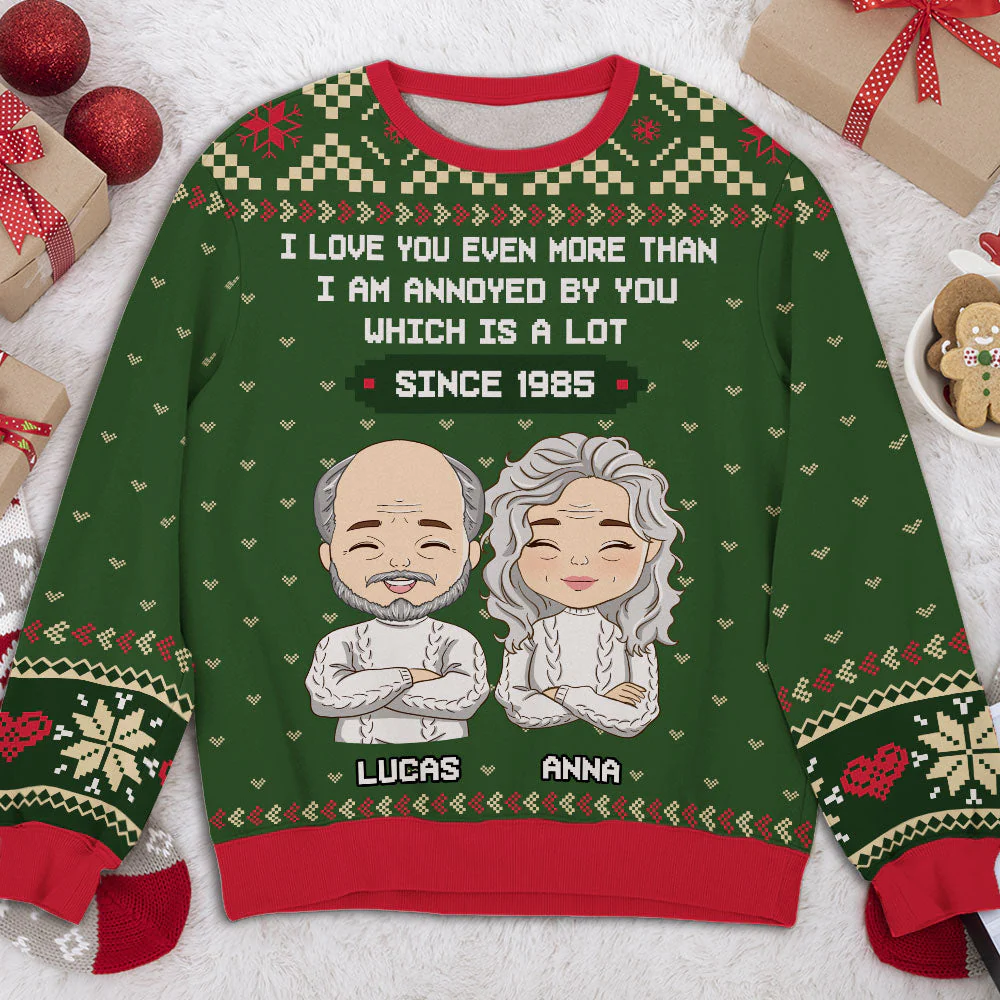 Annoy A Lot - Personalized Custom All-Over-Print Sweatshirt - Image 2