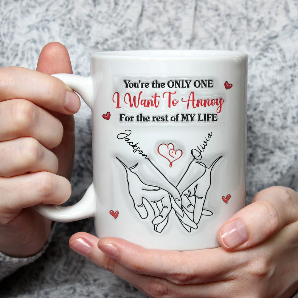 Annoy You - Personalized Custom 3D Inflated Effect Mug - Image 2