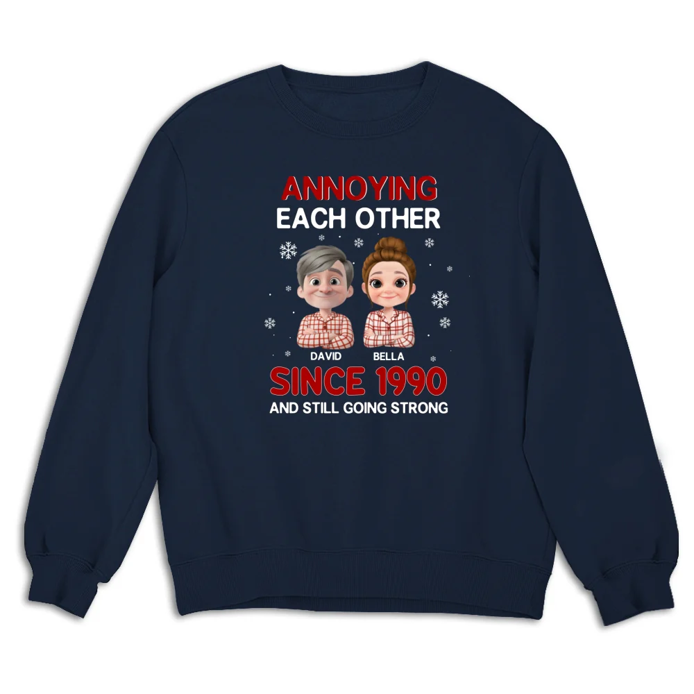 Annoying Each Other Christmas - Personalized Custom Shirt - Image 16