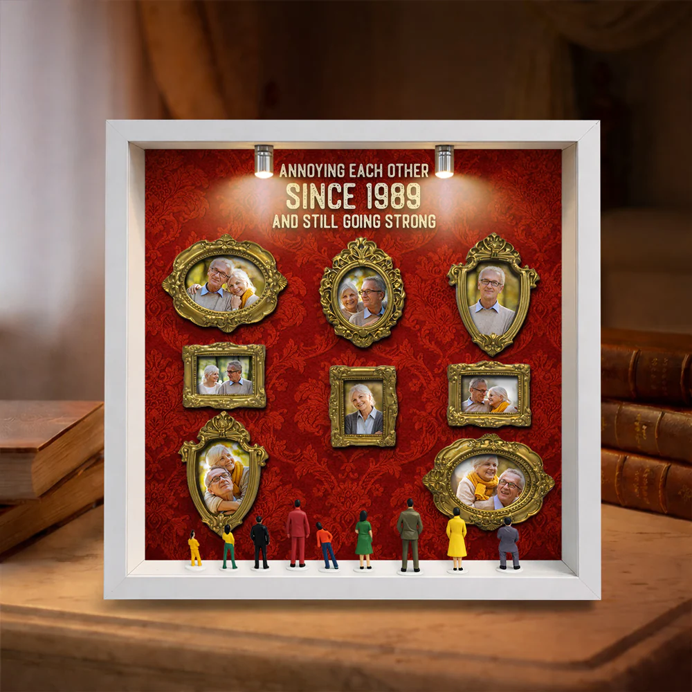Annoying Each Other - Personalized Custom Museum Frame