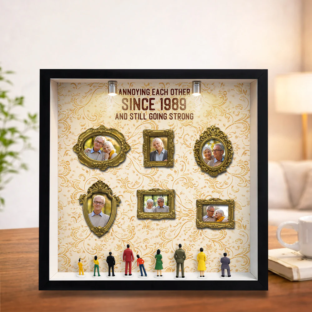 Annoying Each Other - Personalized Custom Museum Frame - Image 4