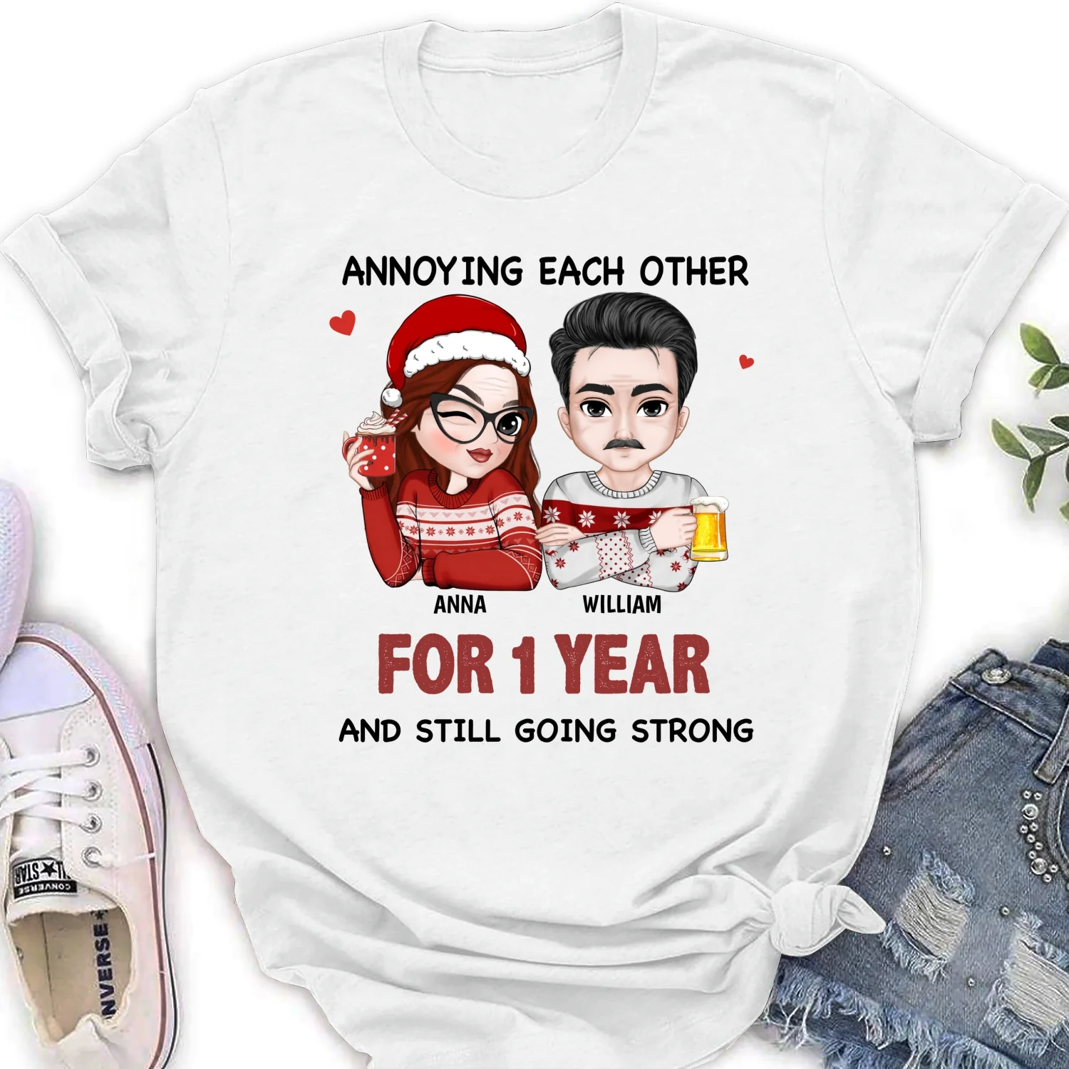 Annoying Each Other - Personalized Custom Shirt - Image 11