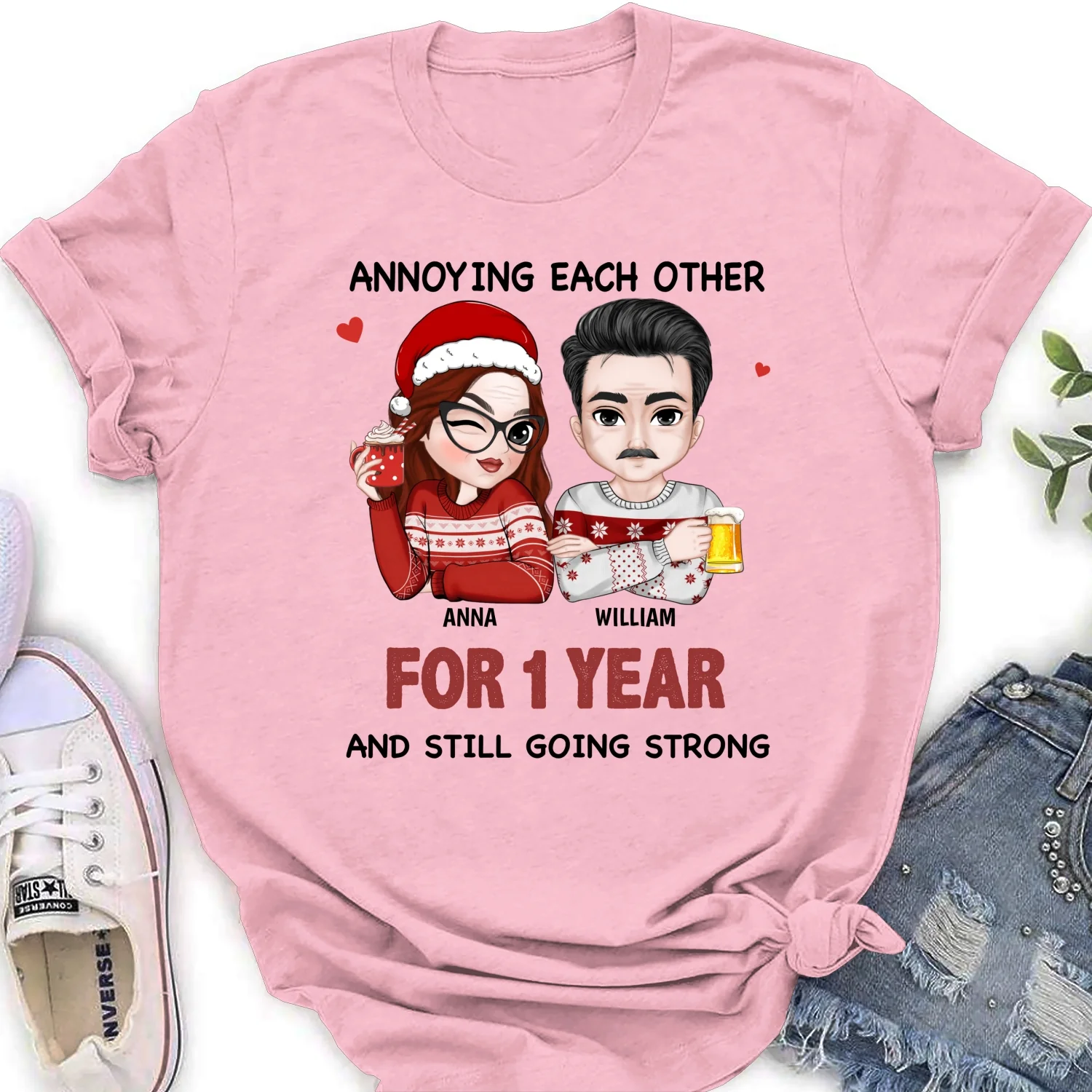 Annoying Each Other - Personalized Custom Shirt - Image 12