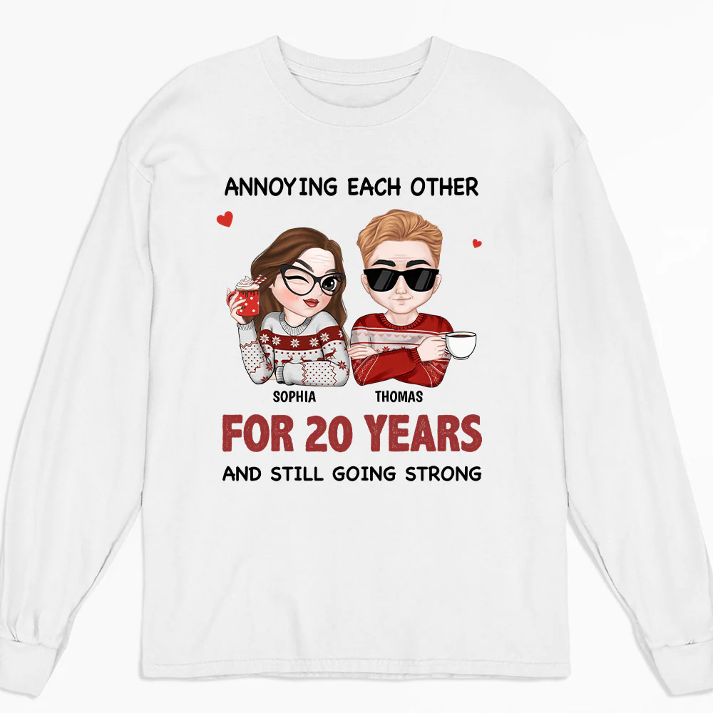 Annoying Each Other - Personalized Custom Shirt - Image 3
