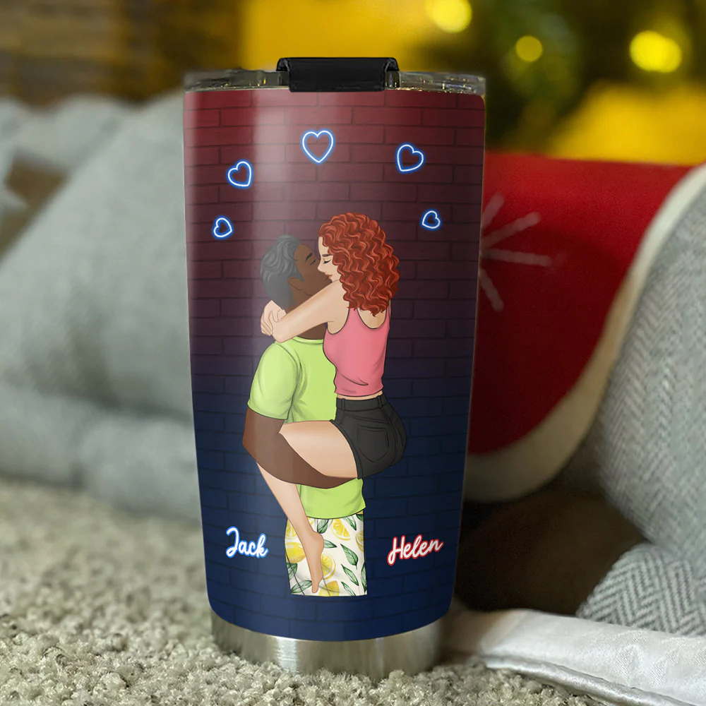 Annoying Each Other - Personalized Custom Tumbler - Image 4