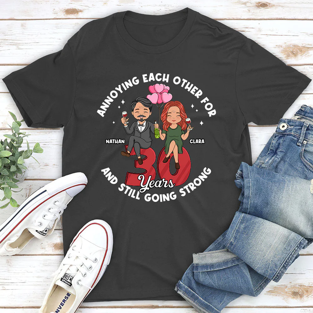 Annoying Each Other - Personalized Custom Classic T-shirt - Image 3