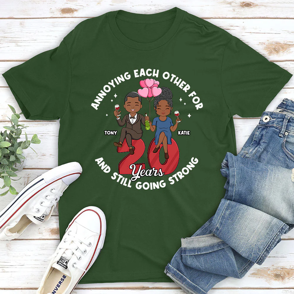 Annoying Each Other - Personalized Custom Classic T-shirt - Image 4